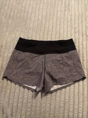 Lululemon Run Times Short 4” Heather Lux